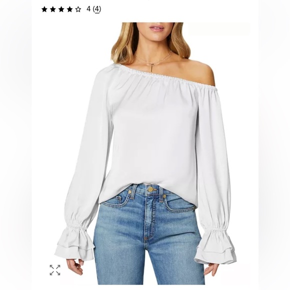 👗Ramy Brook Murphy off shoulder purple top shirt size S - Picture 15 of 17